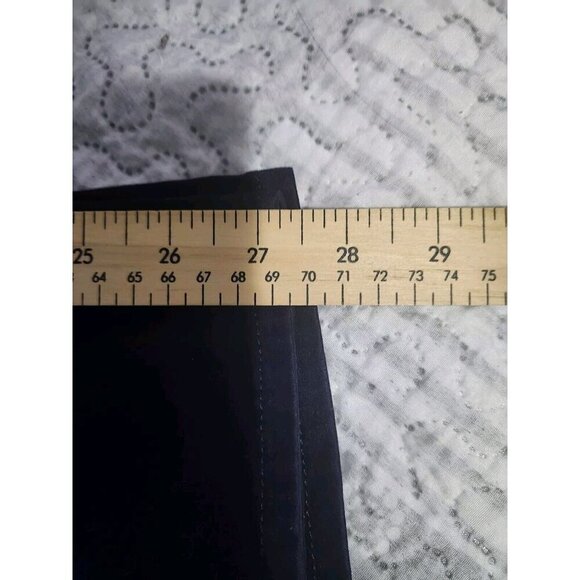 Adriano Goldschmied The Stevie Ankle Slim Straight Navy Velvet Pants 29 - Picture 7 of 7